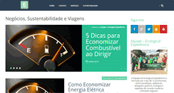 Desktop Screenshot of ecologicalexpeditions.com.br